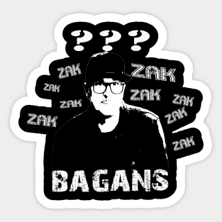 zak bagans Sticker